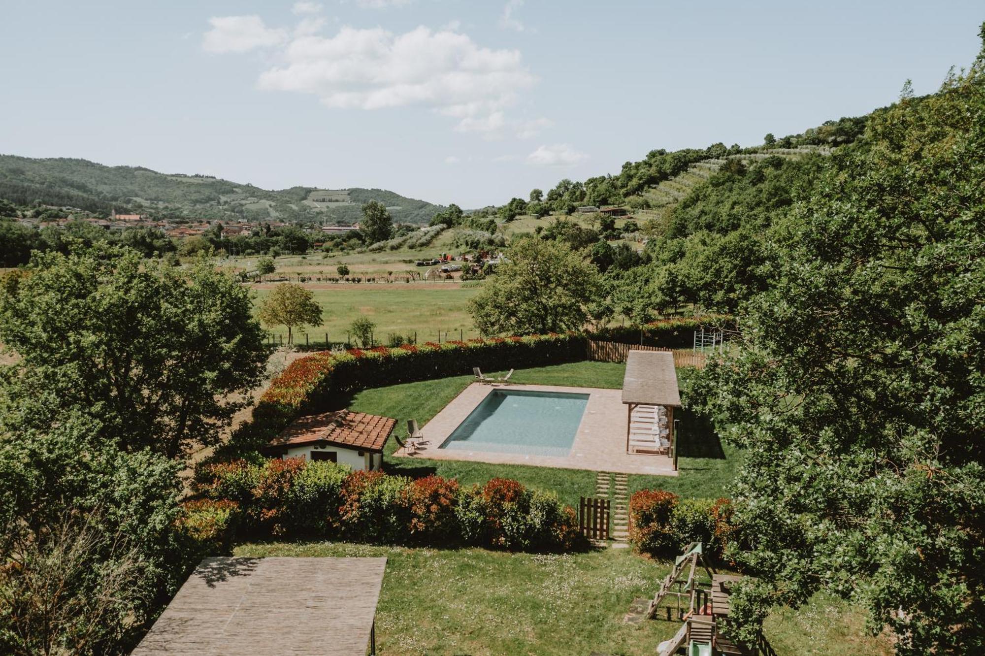 Baciano Azienda Agrituristico Venatoria Capolona Kültér fotó