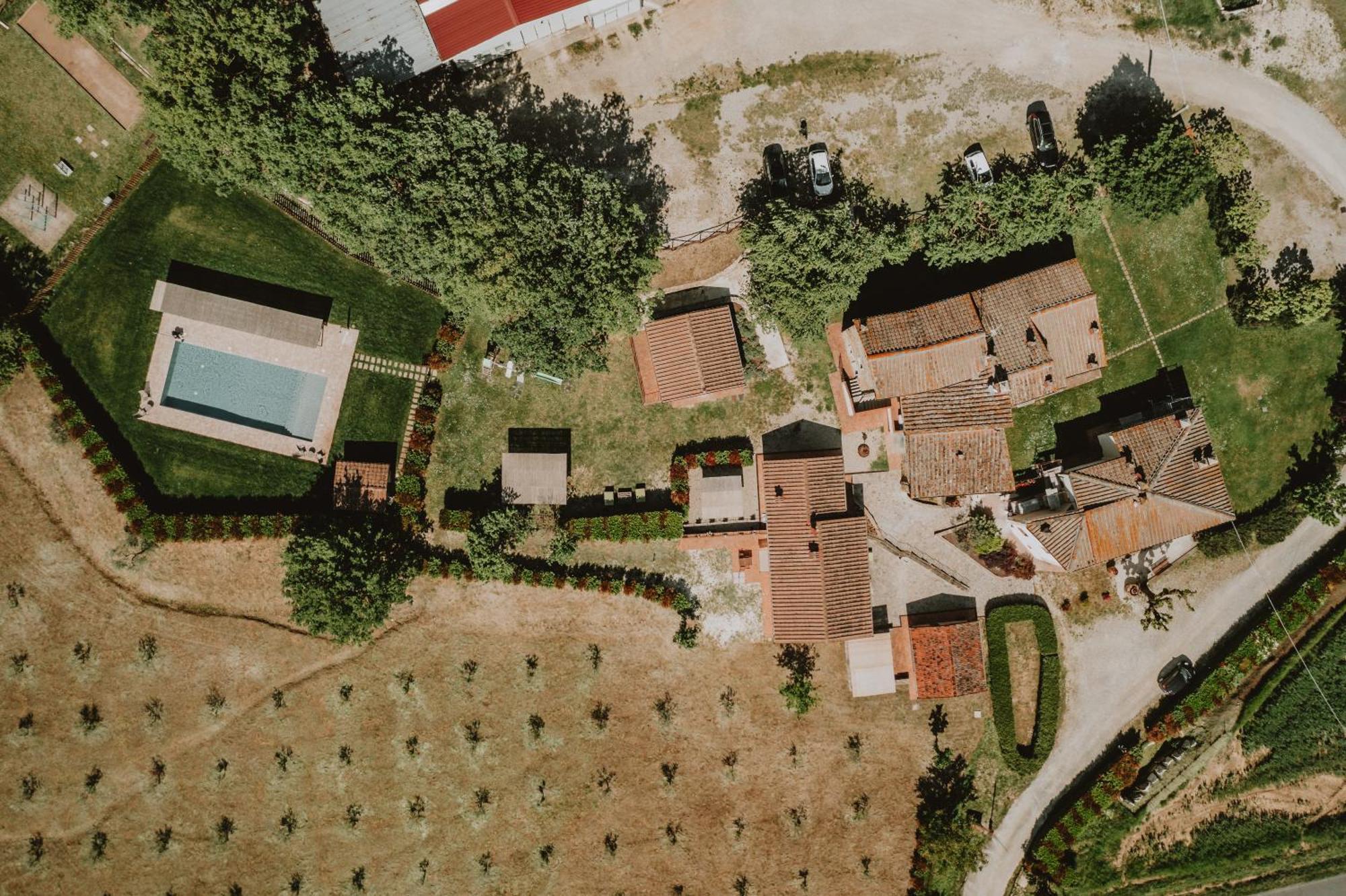Baciano Azienda Agrituristico Venatoria Capolona Kültér fotó